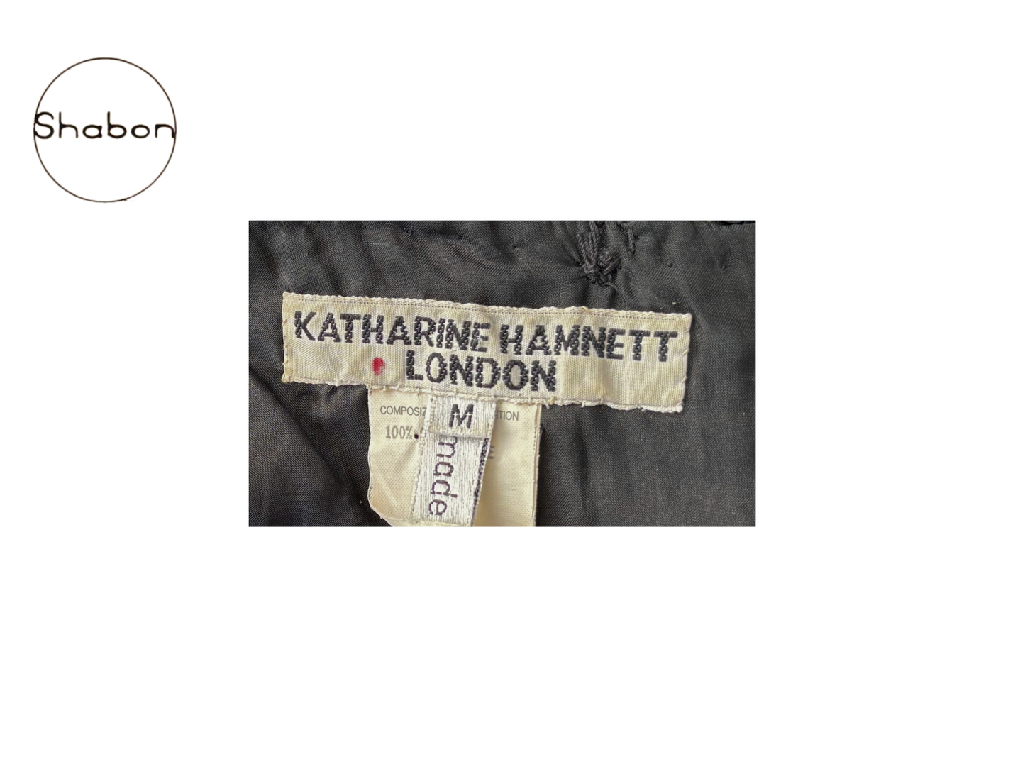 Katharine Hamnett London Vintage Black Sequin Mini Dress