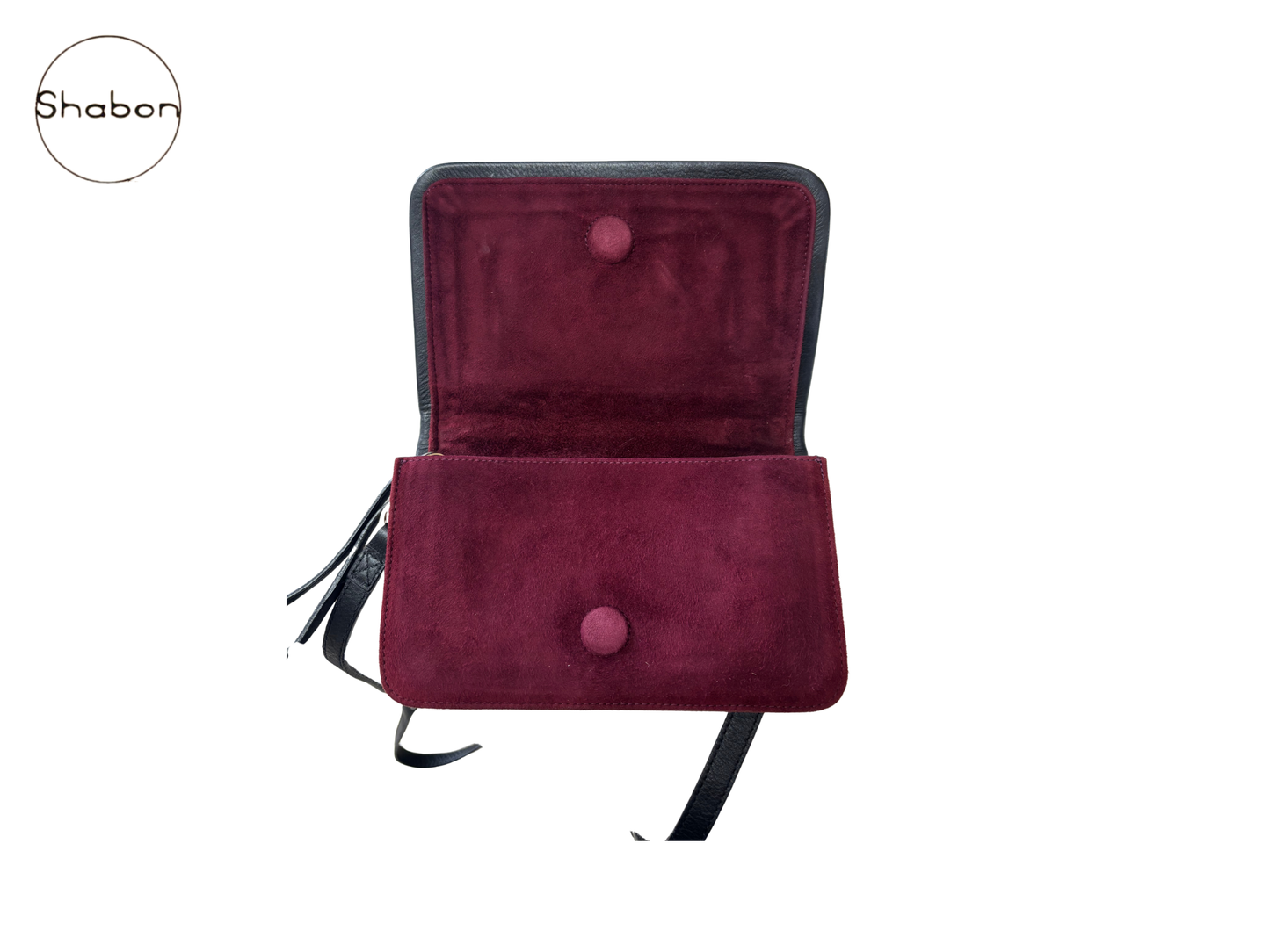 Pierre Hardy Suede Crossbody Bag – Multicolor