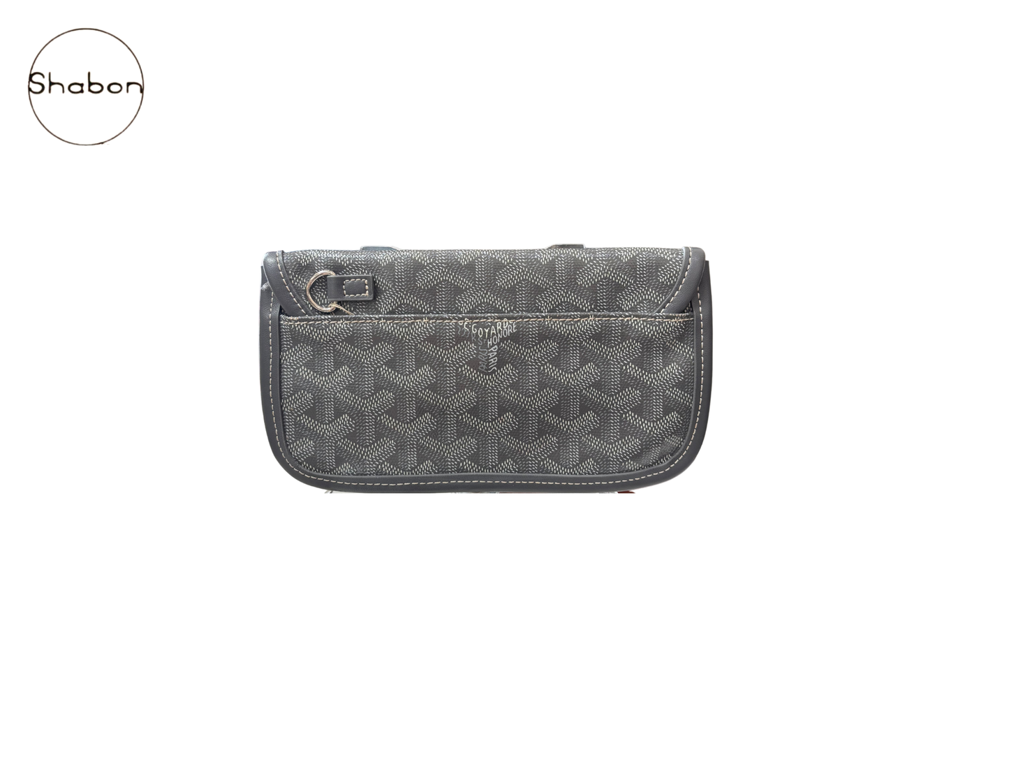 Goyard Grey Monogram Pouch