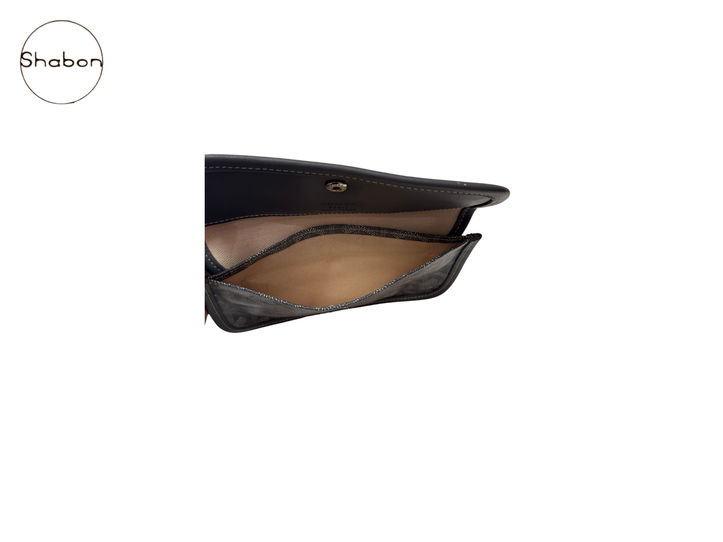 Goyard Grey Monogram Pouch