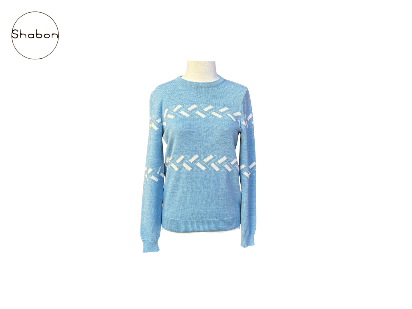 Courrèges Blue Knit Sweater