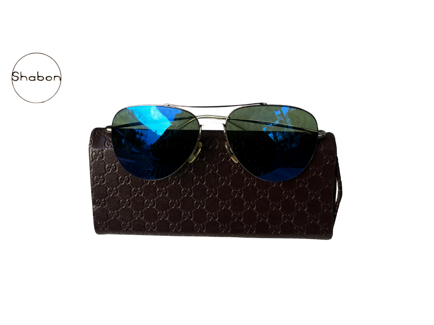 Gucci Classic Metal Aviator Sunglasses