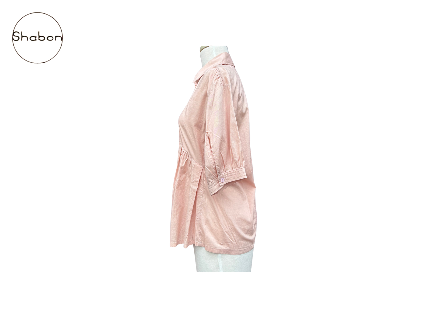Miu Miu Pink Button-Up Blouse