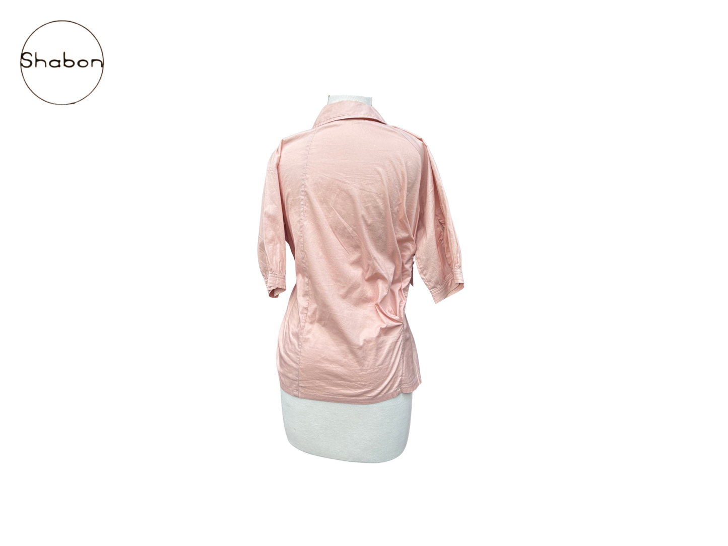 Miu Miu Pink Button-Up Blouse