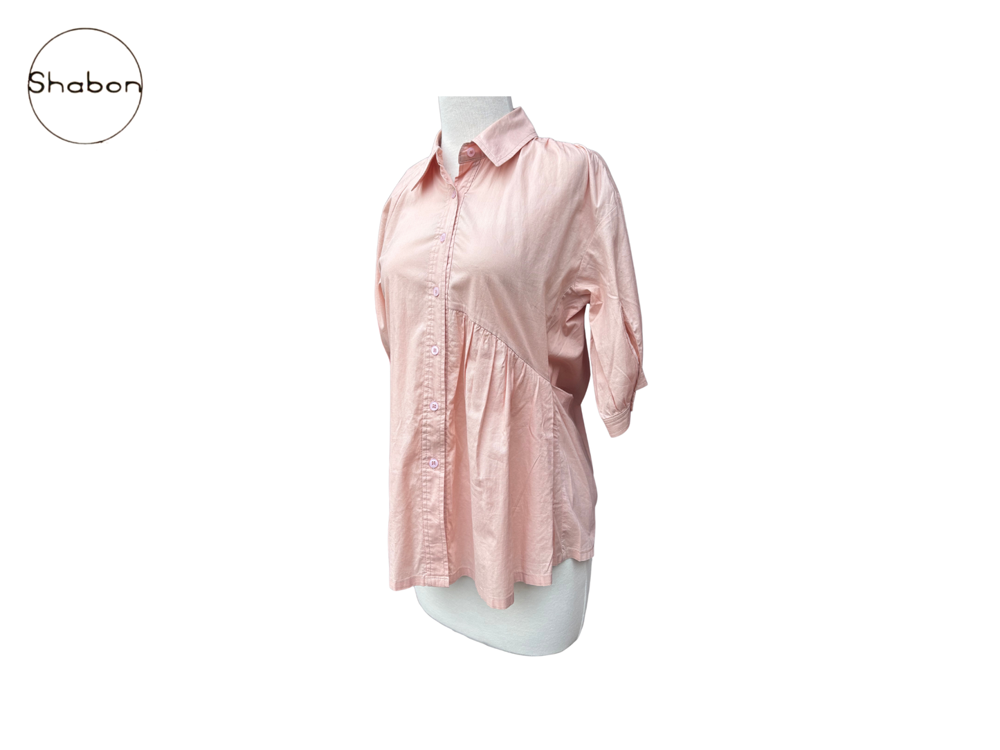 Miu Miu Pink Button-Up Blouse