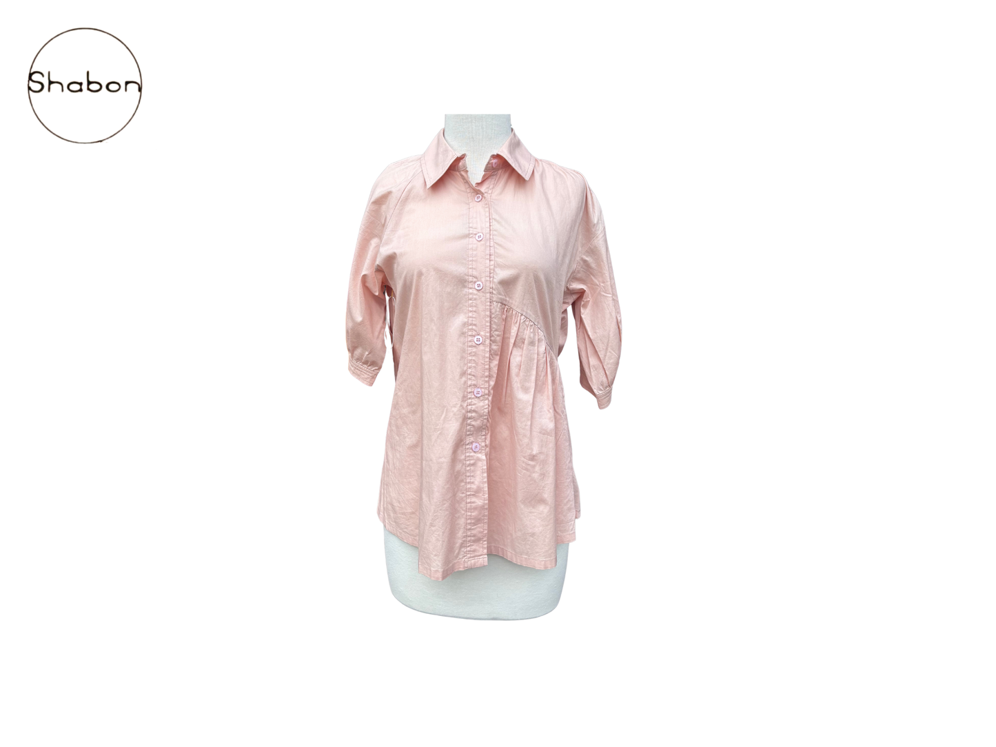 Miu Miu Pink Button-Up Blouse