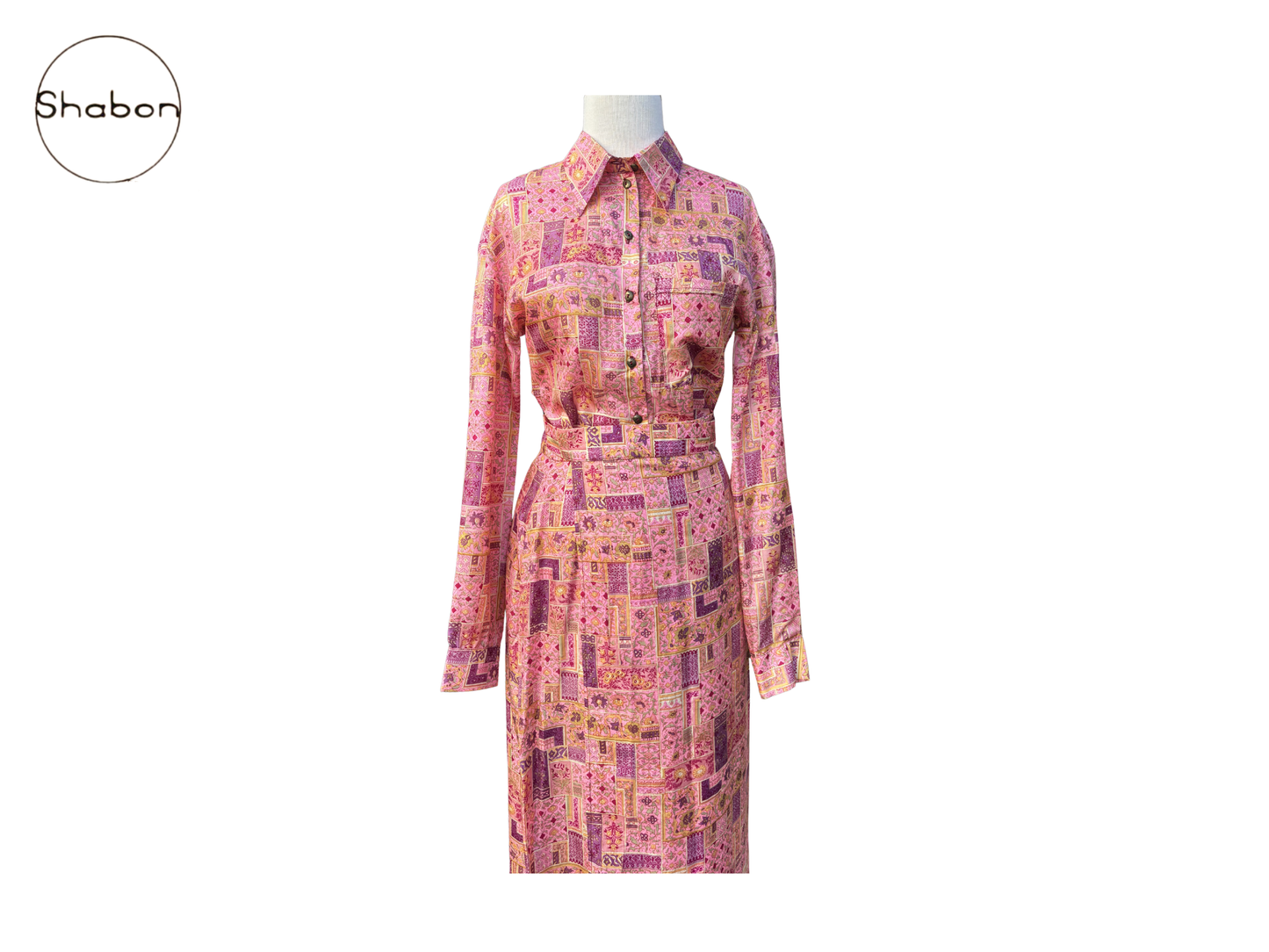 Vintage Isabel Marant 100% Silk Two-Piece Set