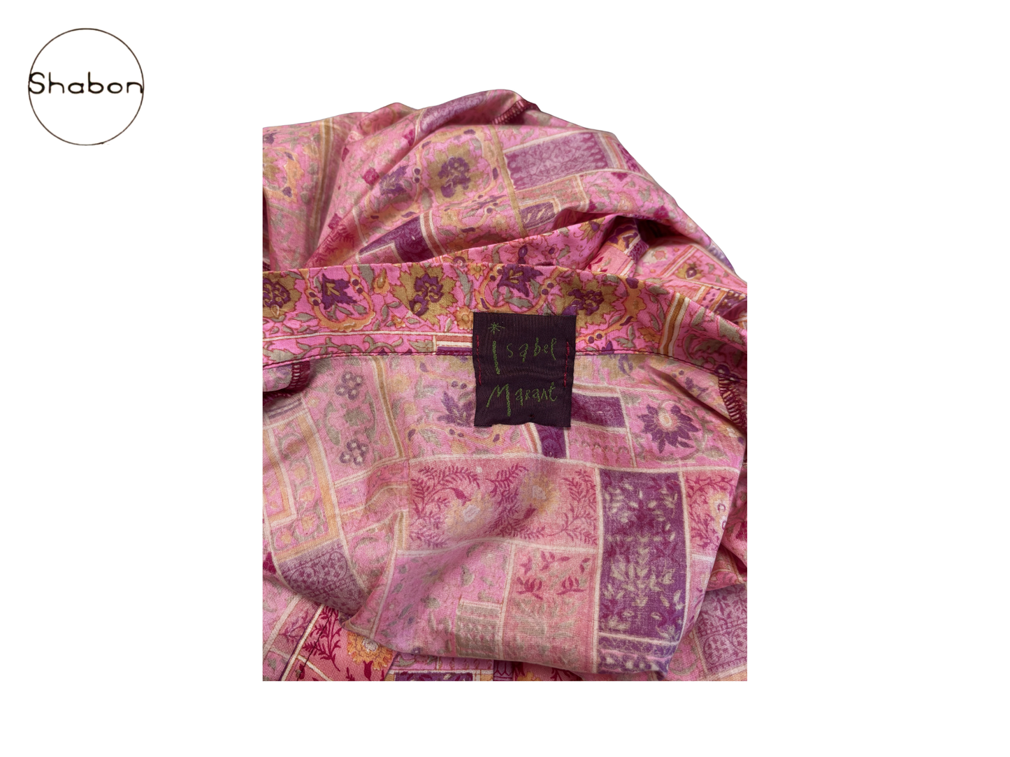 Vintage Isabel Marant 100% Silk Two-Piece Set