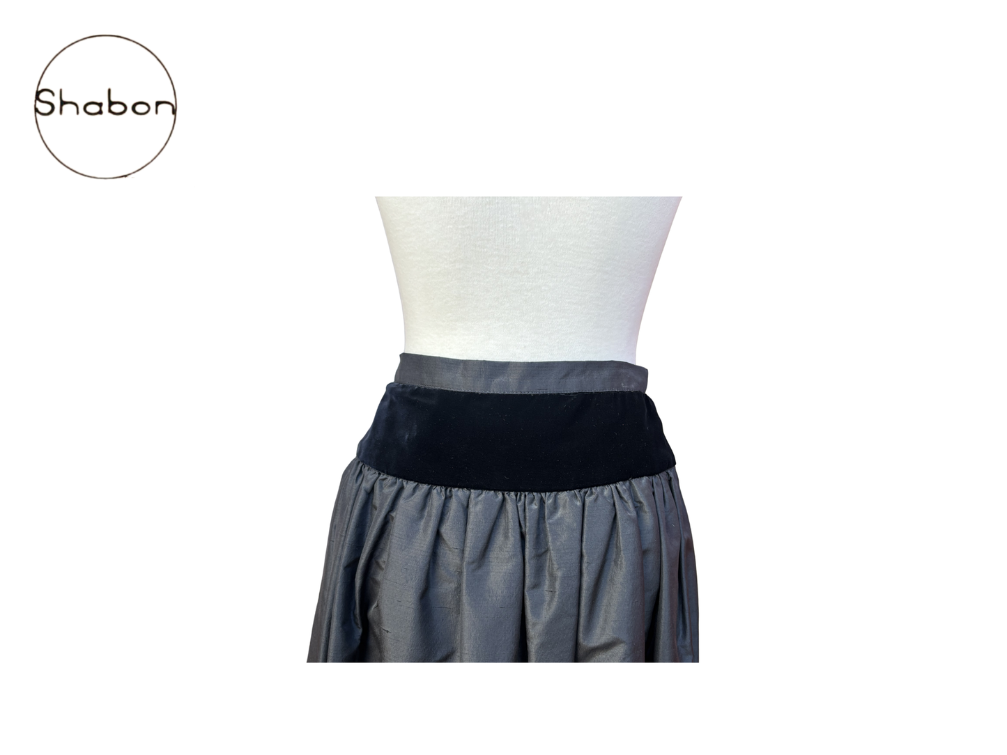 Valentino Boutique Black Two-Piece Skirt Set