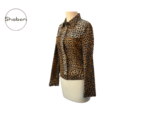 Dolce and Gabana Leopard Button Shirt