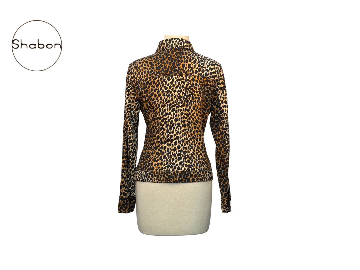 Dolce and Gabana Leopard Button Shirt