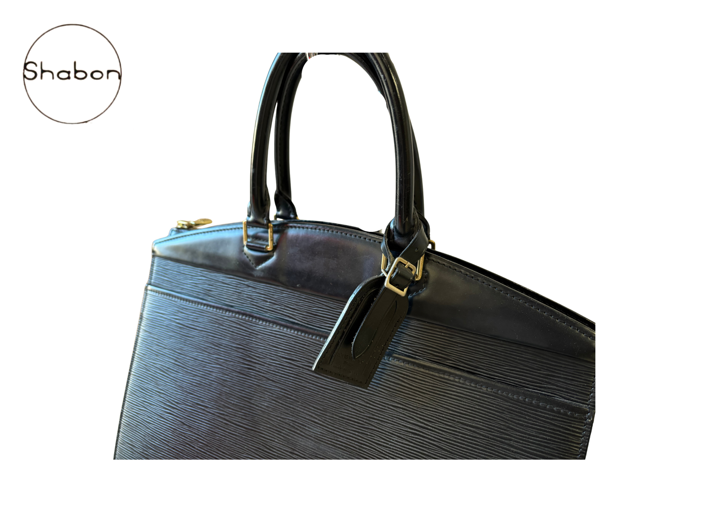 Louis Vuitton Vintage Epi Leather Top Handle Bag in Black