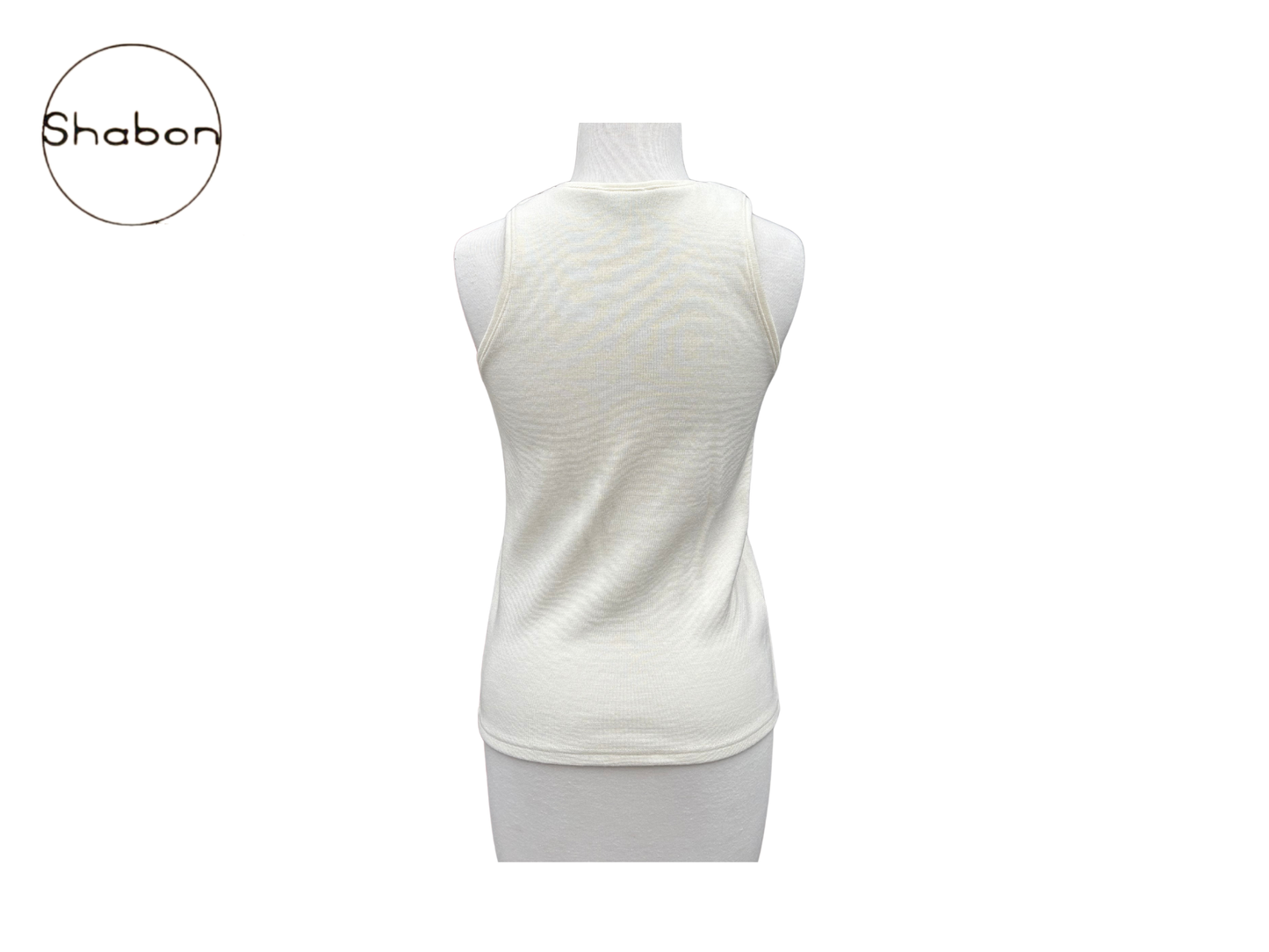Chanel Camellia White Tank Top