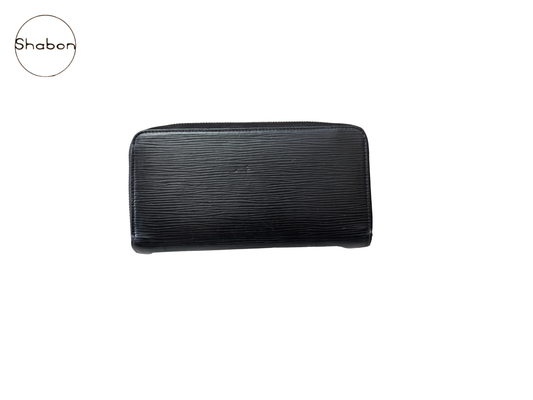 Louis Vuitton Epi Leather Zip Wallet – Black