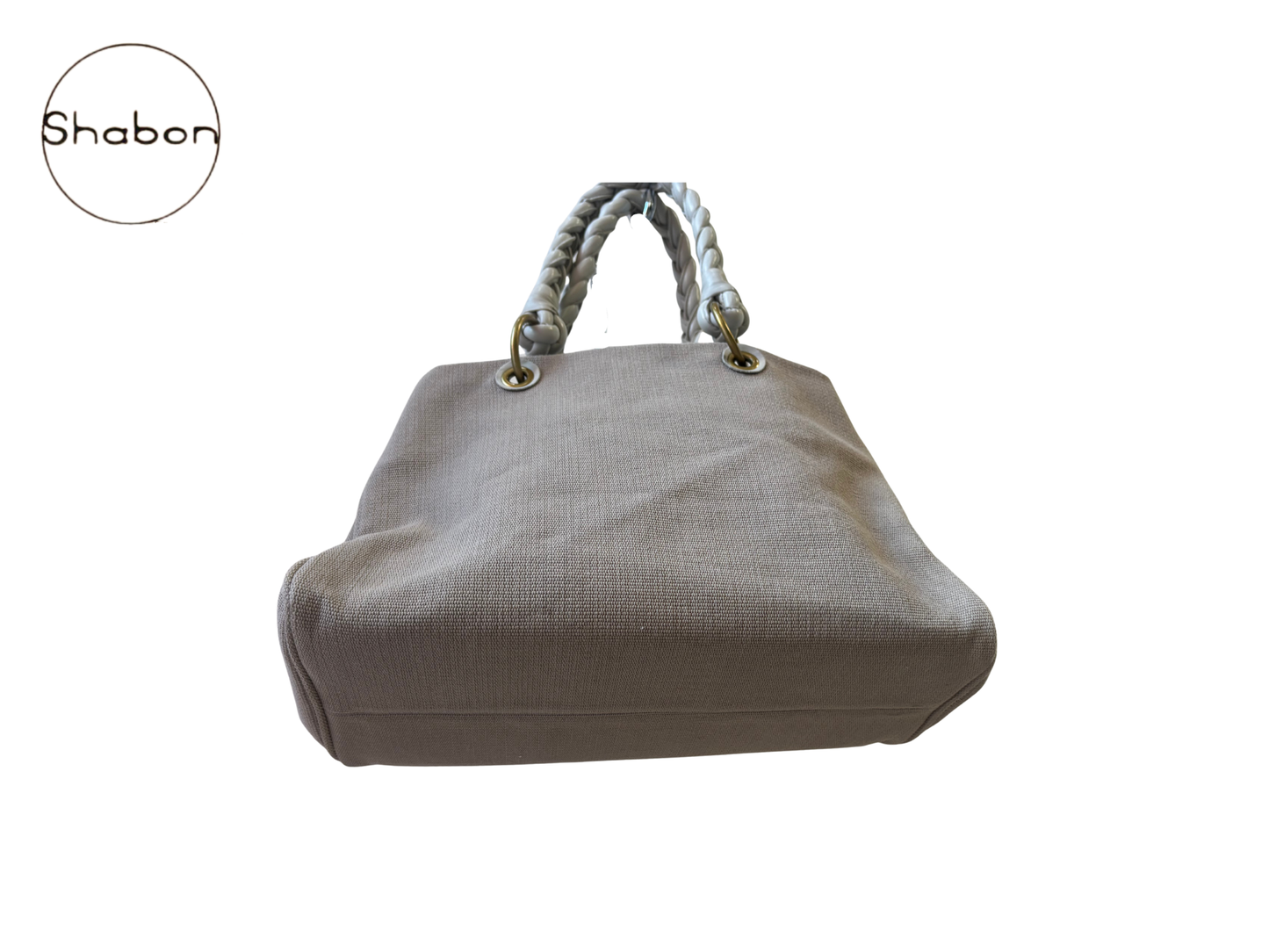 Bottega Veneta Vintage Canvas Cabat Tote