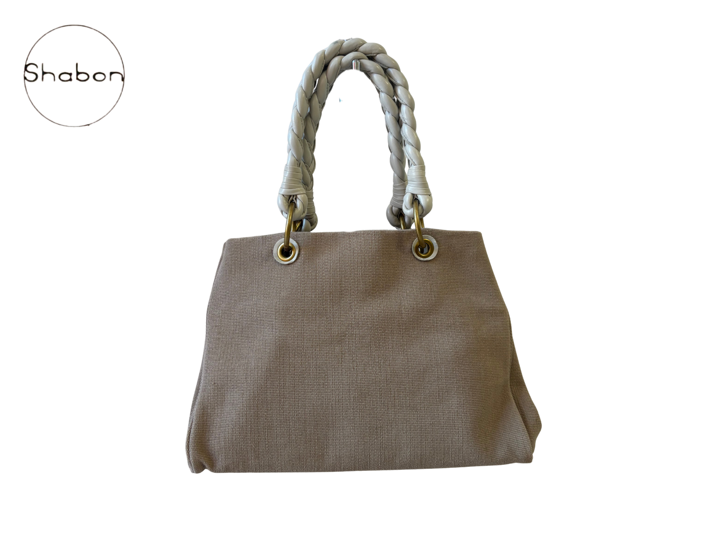 Bottega Veneta Vintage Canvas Cabat Tote