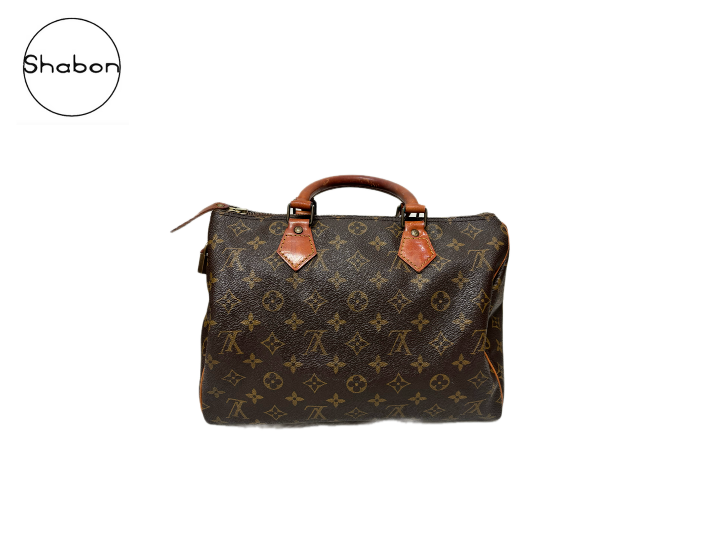 1985 Louis Vuitton Speedy 30 Monogram Canvas Handbag